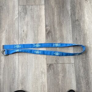 Vineyard Vines Blue Fish Pattern Belt